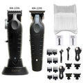 Kit de Corte Profissional Kemei KM-2296/2299/1102 – Qualidade e Versatilidade em Cada Detalhe